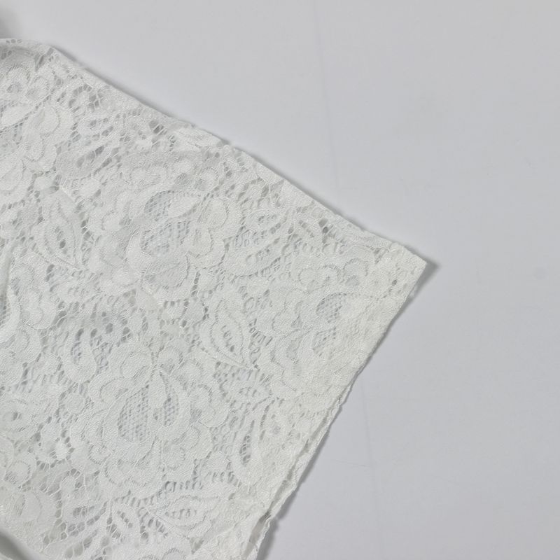 New European And American Cross Border Foreign Trade Fashion Loose V Neck Casual Short Sleeved Sports Style Lace T Shirt Contrast Color Printing Top_voghion.com