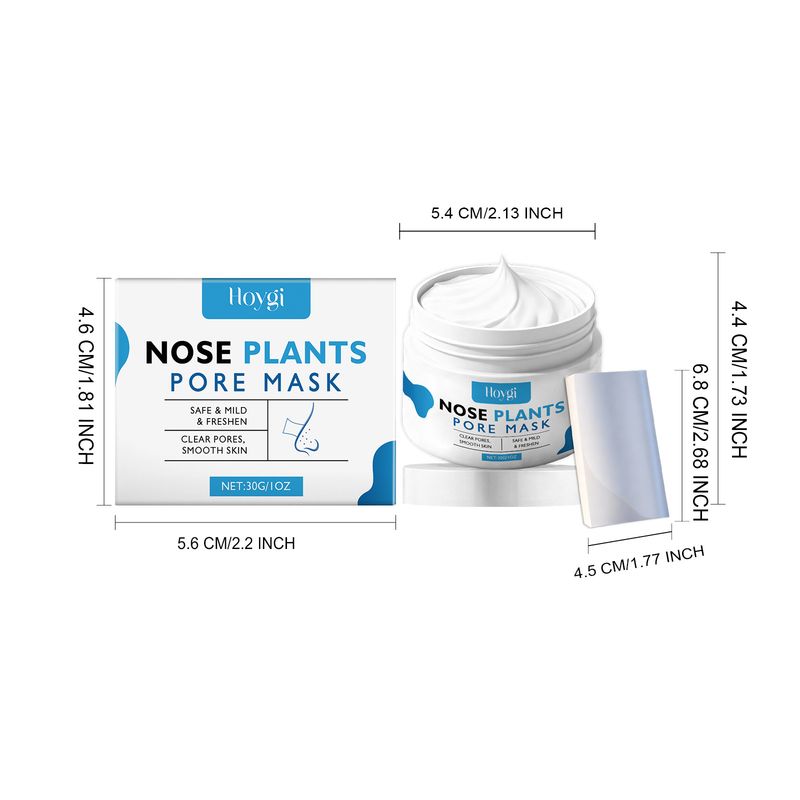 HOYGI Gentle Pore Cleansing Blackhead Acne Care Refreshing Delicate Peel-off Nose Mask_voghion.com