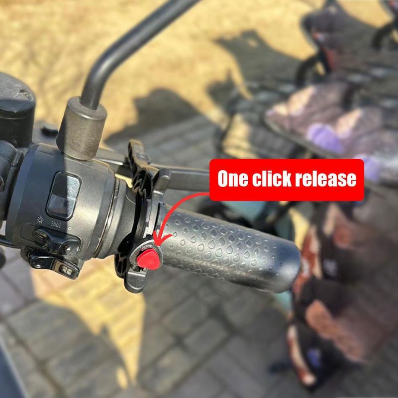 Motorcycle, Vehicle, Cruise Control, Throttle Clip, Energy-saving Device, Transparent Electric Vehicle Booster, Aluminum_voghion.com