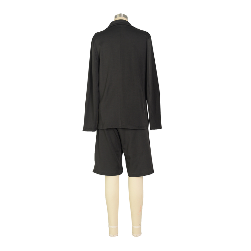 Dammekleeder Onofhängeg Websäit Kostümjacket Shorts Zweedeel Fréijoer Summer Casual Kostüm_voghion.com