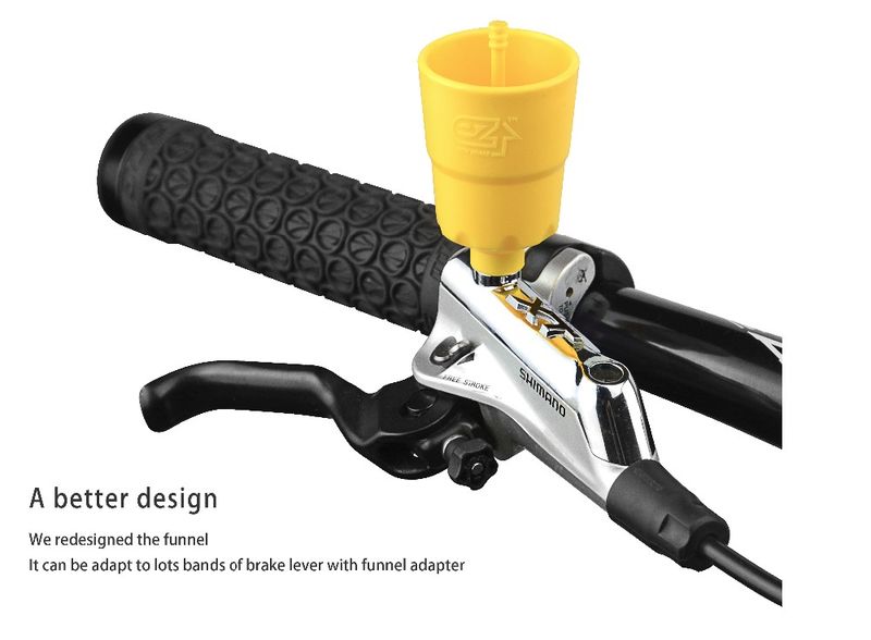 Trusă de aerisire hidraulică pentru bicicletă EZ EZMTB, pentru sistemul Shimano Tektro Magura și Seires, cu ulei mineral, pentru frână_voghion.com