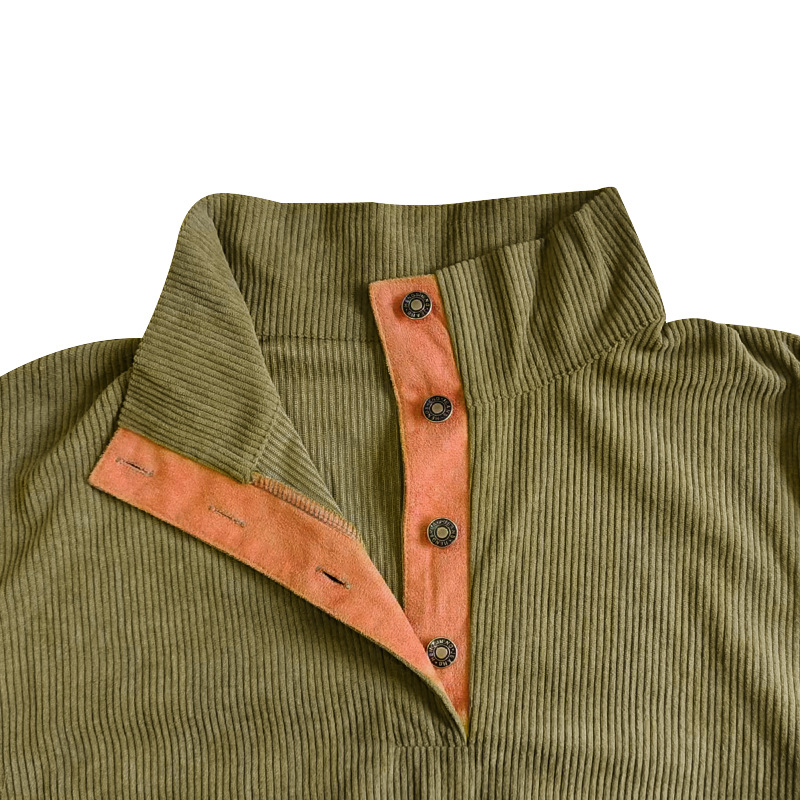 Herrenbekleidung Freizeitanzug Outdoor Stehkragen Langarm Hoodie Jogginghose Anzug_voghion.com