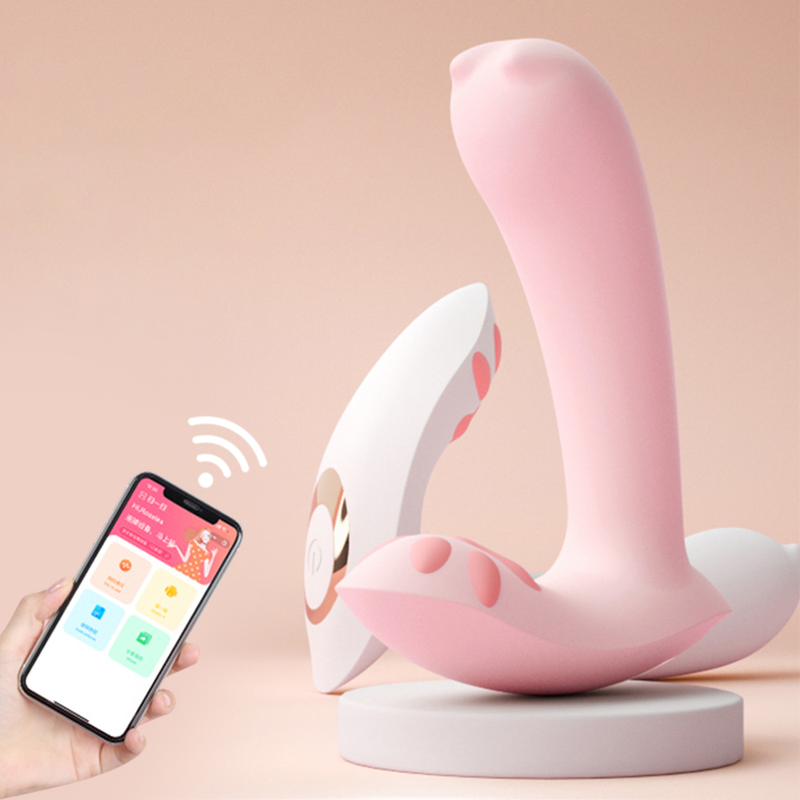 Controllo APP Vibratore indossabile remoto Vibratori dildo per donne Punto G Clitoride Mutandine invisibili Vibranti s_voghion.com