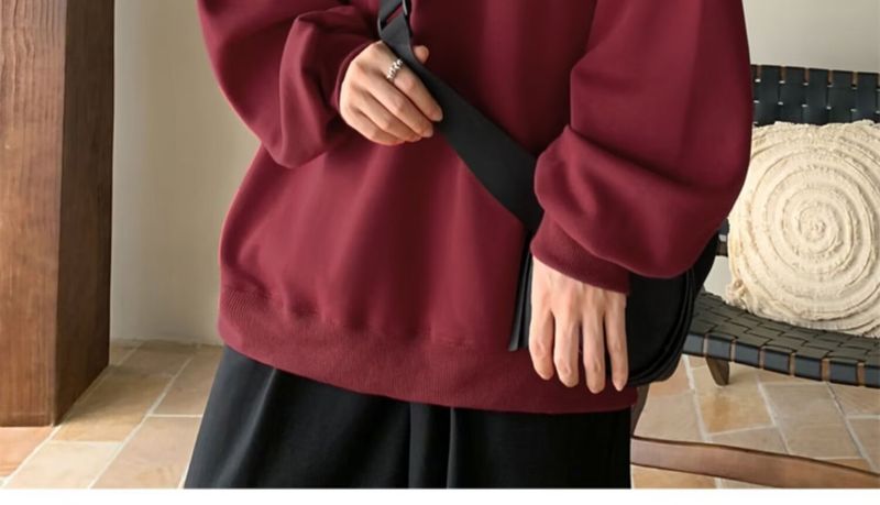 Men's Clothing Round neck sweatshirt men's spring and autumn style brand printed long sleeved T shirt men's style youth bottoming shirt pullover_voghion.com
