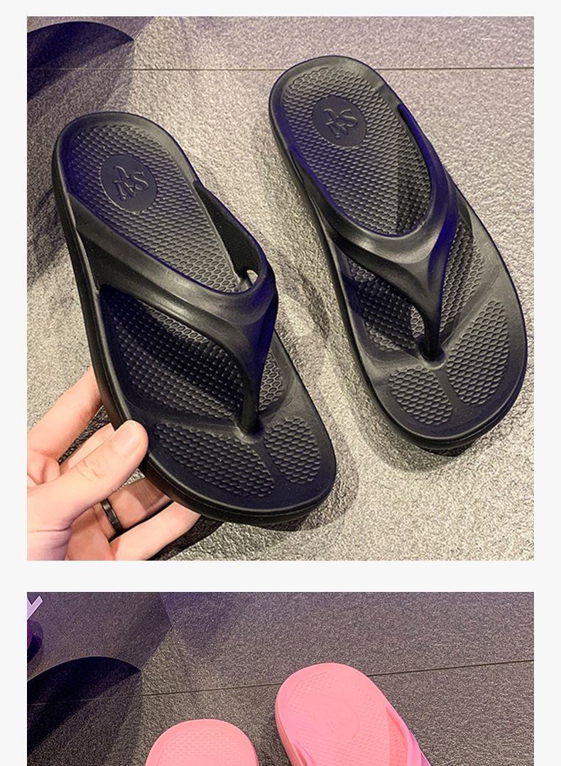 Plus-size Flip-flops Summer Casual Wear Platform Beach Slippers_voghion.com