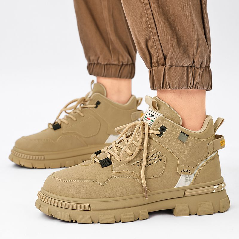 New Autumn Winter High Top Labor Protection Outdoor Tooling Martin Men's Shoes_voghion.com