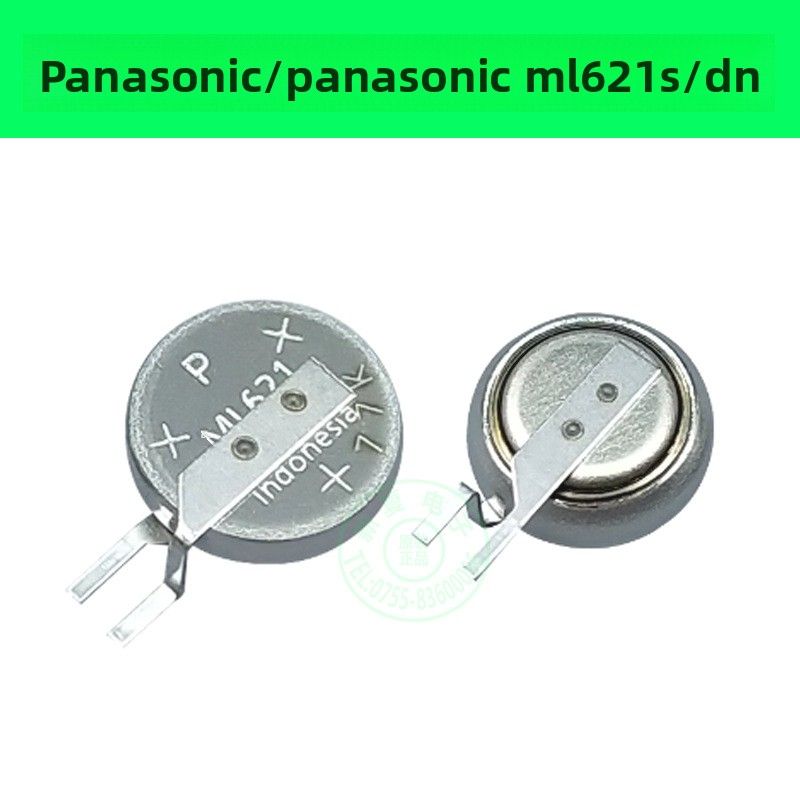 Batteria al litio ricaricabile a bottone Panasonic/Panasonic ML621S/DN, nuova di zecca e originale_voghion.com