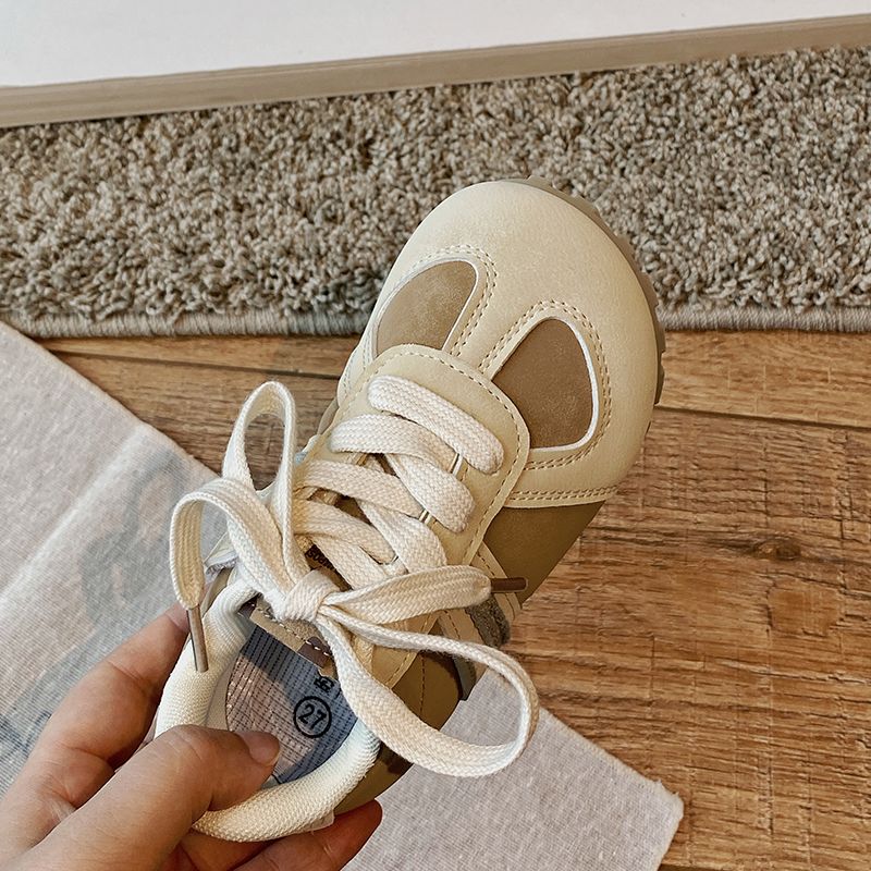 Classiche scarpe da ginnastica con cinturino per bambini, unisex, autunno, morbide, in similpelle, scarpe sportive per ragazzi e ragazze, design del marchio, antiscivolo, da viaggio_voghion.com