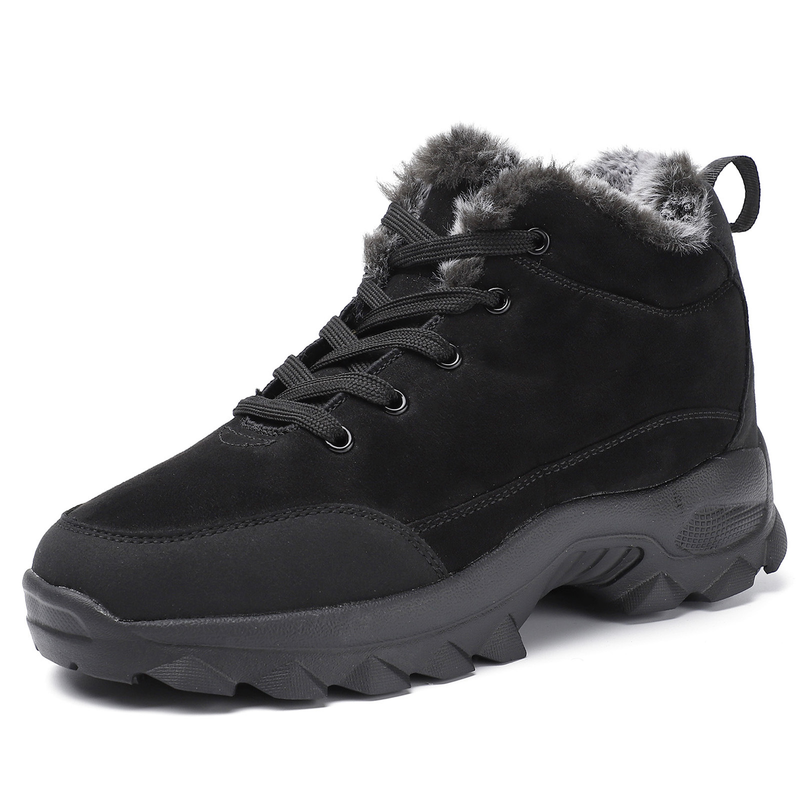 Herren Schnee Winter Fleece-gefütterte warme Outdoor-Leichtstiefel_voghion.com