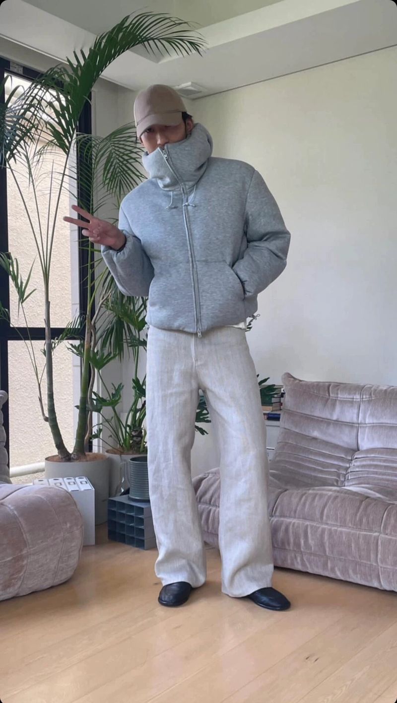 Pantalons larges en lin respirant pour hommes – Pantalons décontractés taille haute de style japonais classique et ancien pour femmes, pour l'été_voghion.com