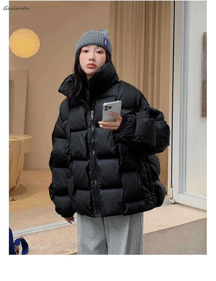 2023 Winter Plus Size Übergröße Jacke Frauen Mantel Dicke Daunen Baumwolle Gefütterte Mantel Weibliche Lange Hülse Casual Puffer_voghion.com
