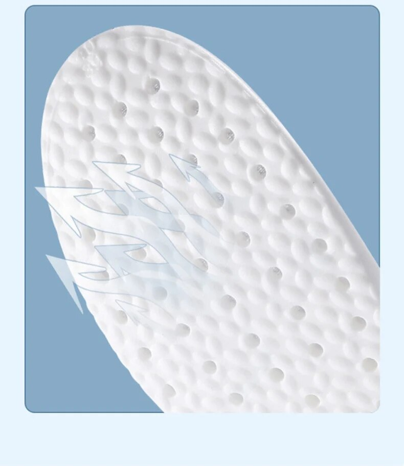 1 Paar orthopädische Höhenerhöhungs-Einlegesohlen für Füße, Sport-Lufteinlegesohlen, Komfort, Plantarfasziitis, Schuhe, Einsätze, Schock_voghion.com