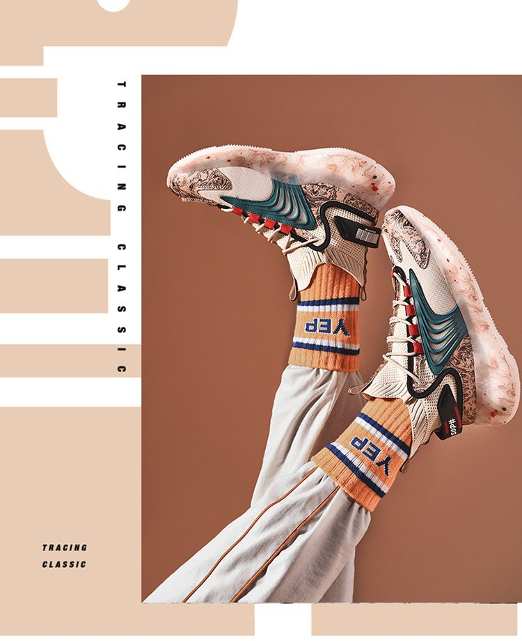 Men's new large high top basketball sneakers winter plush insulation casual dad men's trendy shoes_voghion.com