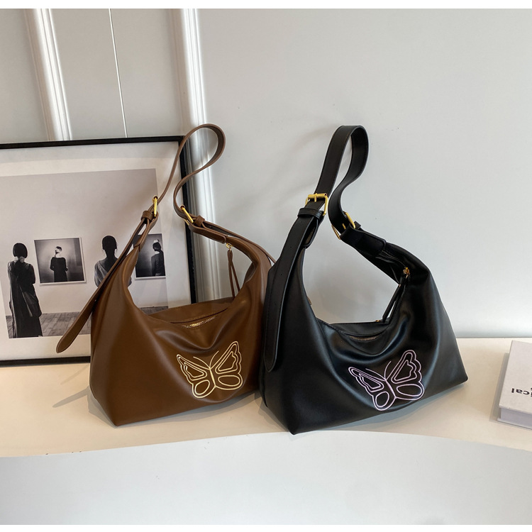 2023 Nuova borsa a tracolla alla moda Borsa sottobraccio versatile per pendolari di grande capacità all'ingrosso Borsa tote stampata moda casual_voghion.com
