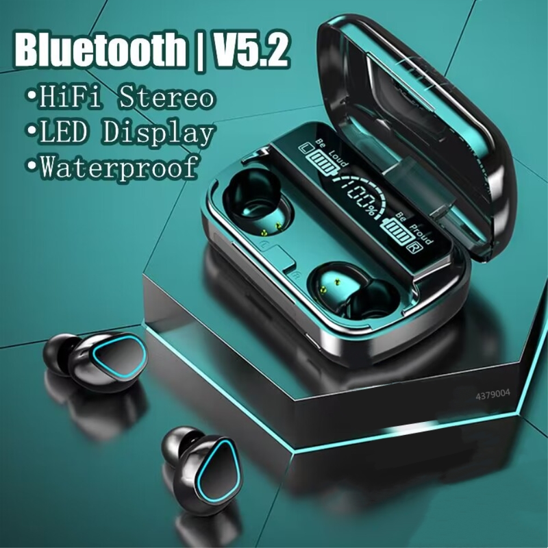 2023 Nieuwe Bluetooth 5.2 Draadloze TWS Oortelefoon Smart Touch Call Headset Waterdichte Ruisonderdrukkende Hoofdtelefoon voor Alle Smartphones_voghion.com