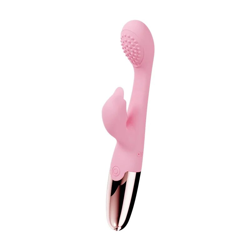 Vibratore Dildo G Spot per Donne Coniglio Vibrazione Silicone Impermeabile Stimolazione Femminile Clitoride Massaggiatore Anale_voghion.com