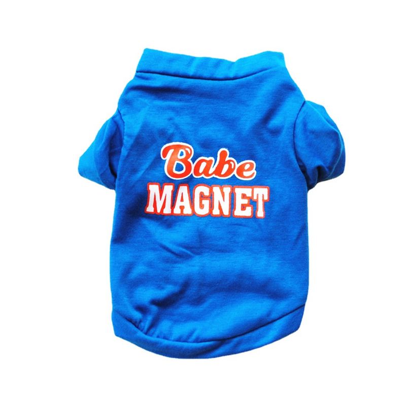 Spring Autumn Summer Dog Clothes T-Shirt Vest Short Sleeve_voghion.com