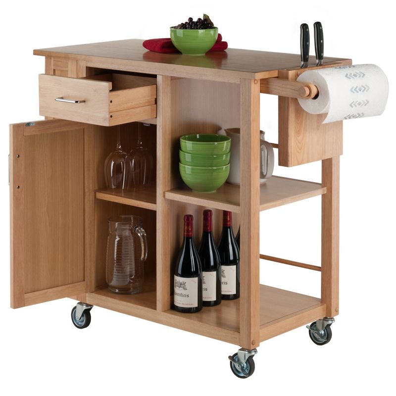 Douglas Utility Kitchen Cart; Natural_voghion.com