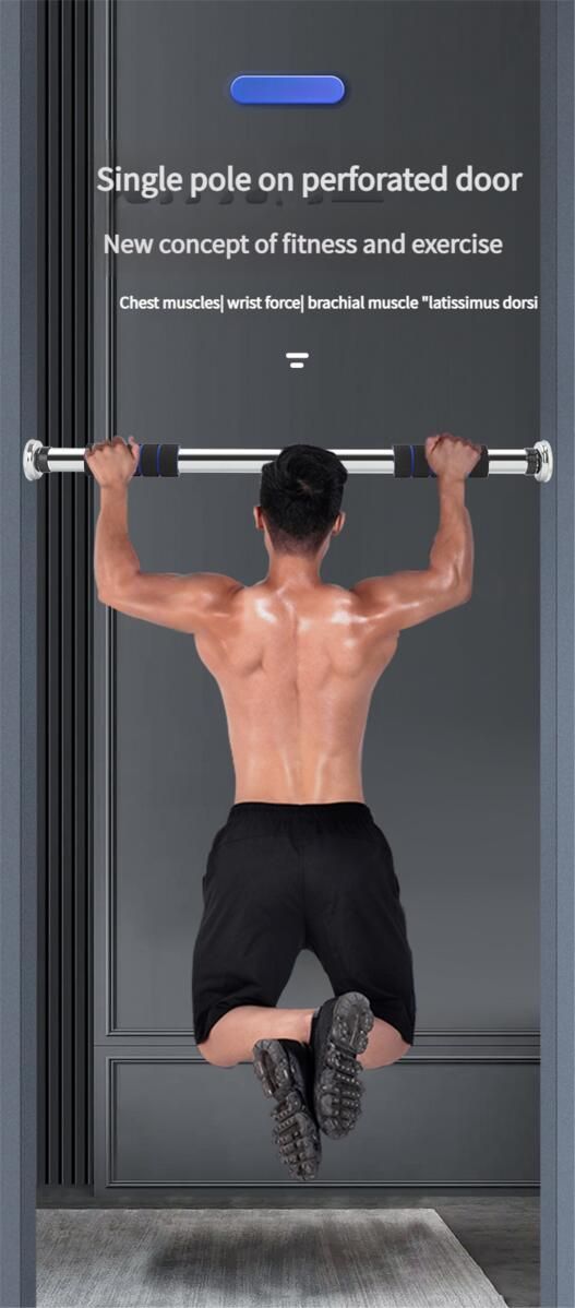 Home No-Drill Türstange Indoor Pull-Up Frame Trainer Erwachsene Fitnessgeräte_voghion.com