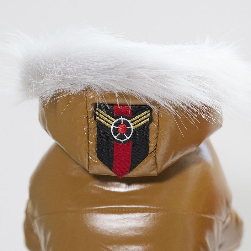 Teddy Dog Pet Clothing Autumn/Winter New Thickened for Wind and Snow Four Leg Cotton Coat_voghion.com