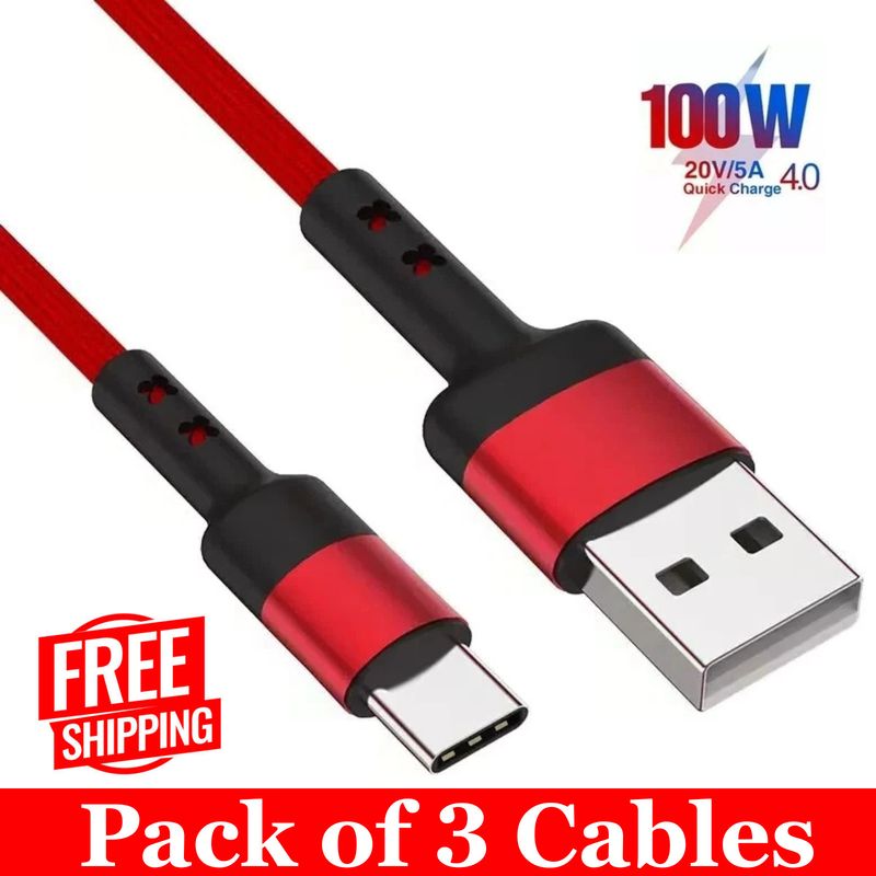 Câble de charge rapide USB A vers Type C 3A pour téléphone portable Samsung_voghion.com