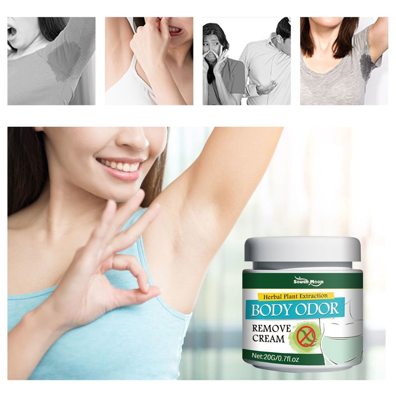 South Moon Deodorant w kremie pod pachy, czysty i odświeżający dezodorant Deodorant Care Cream Do dezodorantu Deodorant_voghion.com
