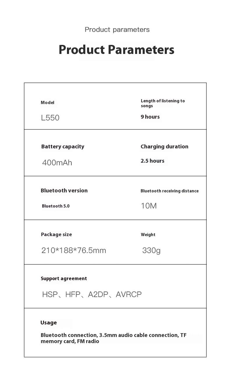 New Cat Ear Luminous Bluetooth Headworn Subwoofer Mobile Wireless Stereo Earphone Earphones_voghion.com
