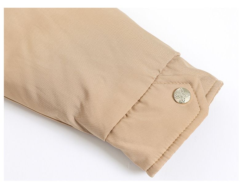 Parka invernale da donna con cappuccio in pelliccia sintetica, piumino lungo, capospalla foderato spesso, cappotto casual alla moda dalla vestibilità ampia per donna_voghion.com