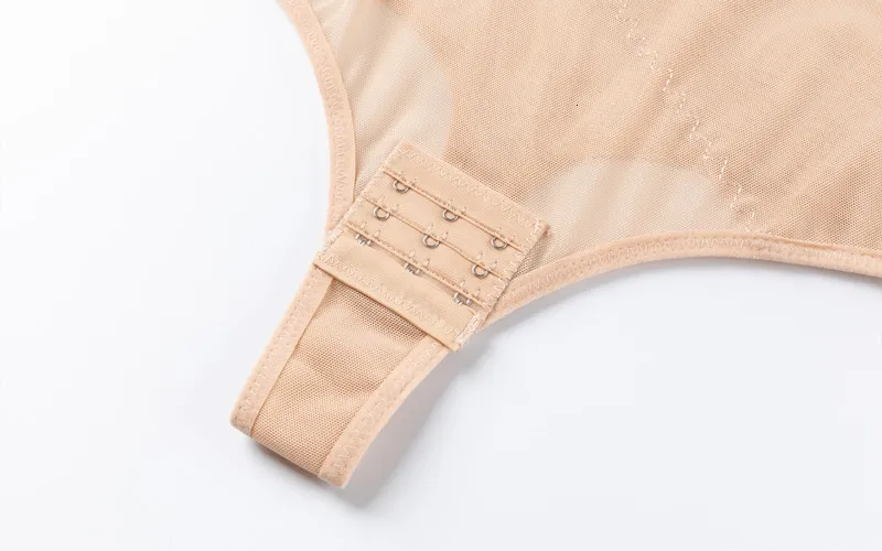 Waist Tummy Shaper Women Thong Bodysuits Full BodyShaper Seamless Sexy Tummy Control Shapewear MISS MOLY Mesh Slimming_voghion.com