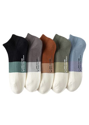 5/10 Pairs Mann Kurze Socken Ankle Boot Socken Atmungsaktive Casual Athletische Socken Frauen Sommer Dünne Low-Cut Männliche Socken_voghion.com