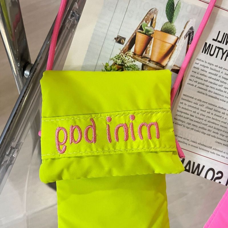 Borsa a tracolla in tessuto per studenti, stile coreano, con tracolla, morbida e adorabile, stile Dopamine, piccola borsa da donna_voghion.com