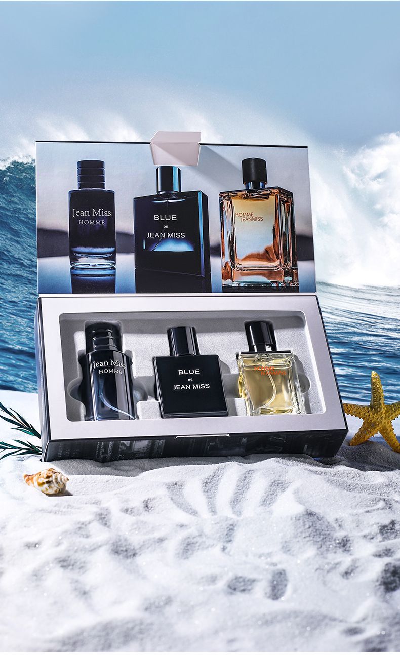 New Perfume City Yi Xiang Blue Men's Perfume Set Durable Eau De Toilette Land Mine Field Cross Border Vietnam Perfume_voghion.com