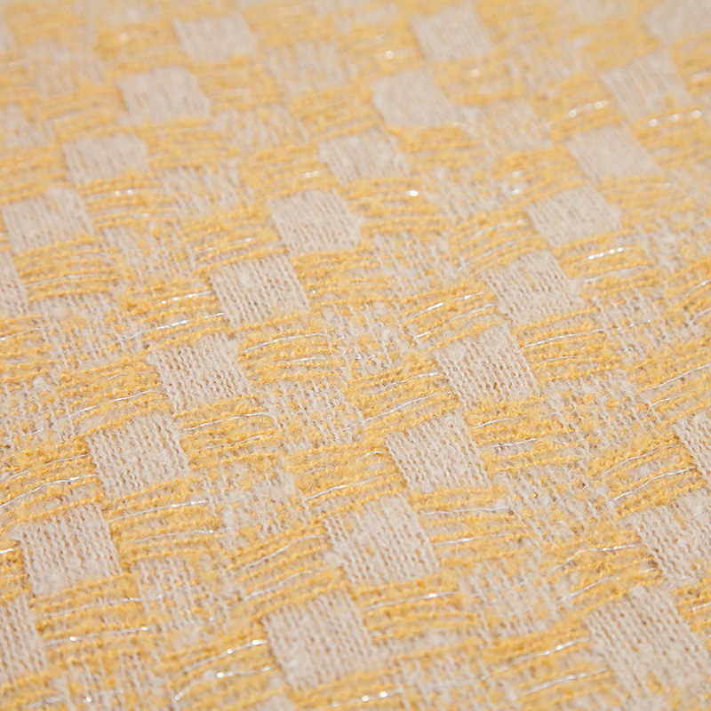 Collo da uomo unisex spesso con scialle in suplaid con flusso di filigrana per le donne_voghion.com