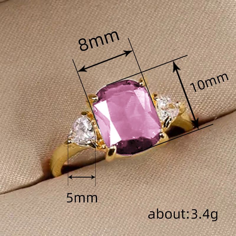 Cao Shi Fashion Exaggerated Personalized New Princess Engagement Ring Female_voghion.com
