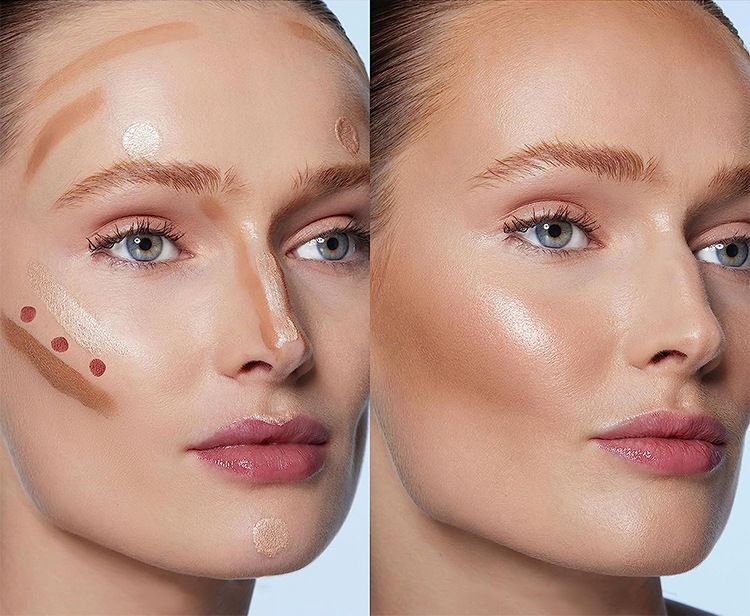 MLSMILE Liquid Blush Light Color Highlight Contour Rouge Water Moisturizing Matte Blush Cream_voghion.com
