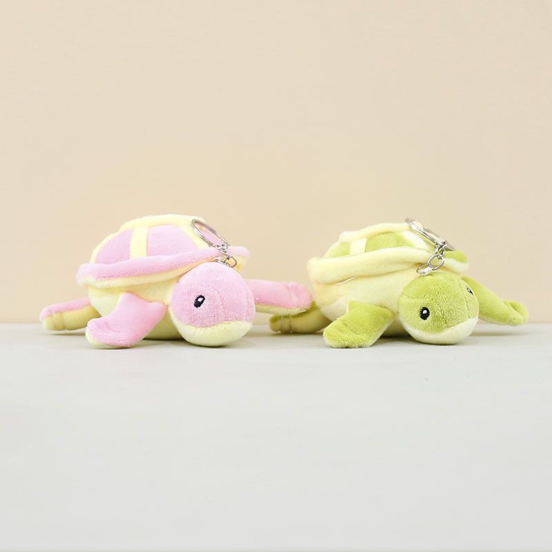 Plush Adorable Turtle Cute Keychain Accessory Soft Stuffed Animal For Doll Bags_voghion.com