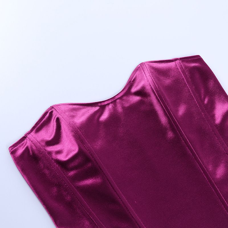 Gilet da donna alla moda a lisca di pesce, gilet con gilet avvolgente sul petto_voghion.com