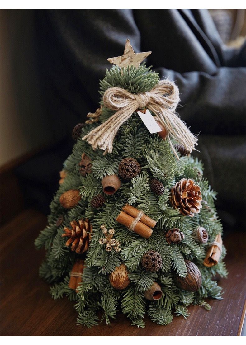Weihnachtsbaum Neue Nobel Kiefer Simulation Verschlüsselung Erweiterte Mini Desktop Dekoration Ins Stil DIY Kleine Ornamente_voghion.com