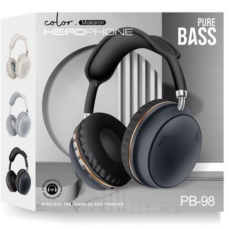 Draadloze Bluetooth gaming-hoofdtelefoon met diepe bas, ruisonderdrukking, speeltijd van meer dan 8 uur, led-lampjes - over-ear comfort voor muziek en gesprekken_voghion.com