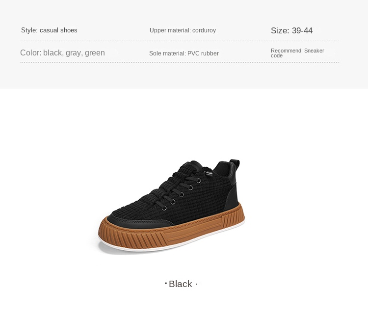 New Autumn And Winter High-top Cotton Shoes, Casual Shoes, Trendy Shoes, And Board Shoes_voghion.com