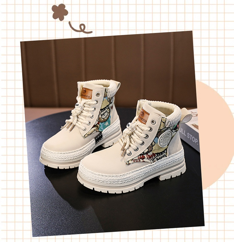 Parent-child Martin Boots Cargo Knight Boots Boys And Girls' Shoes Medium And Large Children_voghion.com