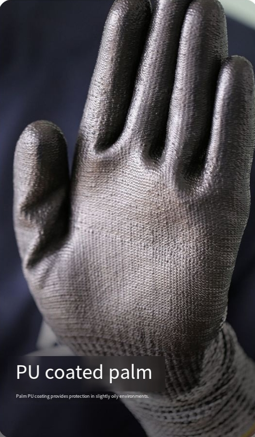 Ansell 48 700/705 Medium Duty Cut Resistant Gloves Breathable Wear Resistant Mechanical Steel Bar Operation Non Slip Gloves_voghion.com