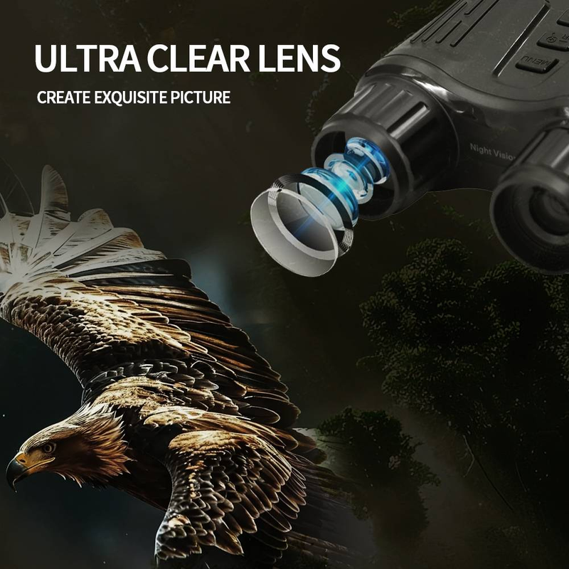 4K36MP Binocular Telephoto Night Vision Device, With An Extremely Large Battery Capacity_voghion.com