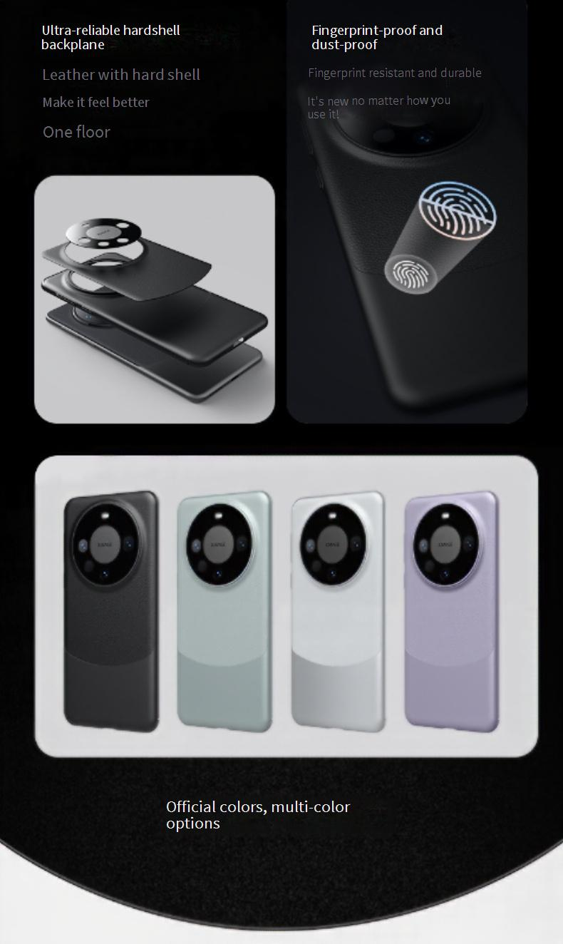 Telefoonhoesje en covers geschikt voor Huawei Mate70pro All-inclusive leren telefoonhoesje Nieuwe Panda MATE50 leren dubbele kleur beschermhoes_voghion.com