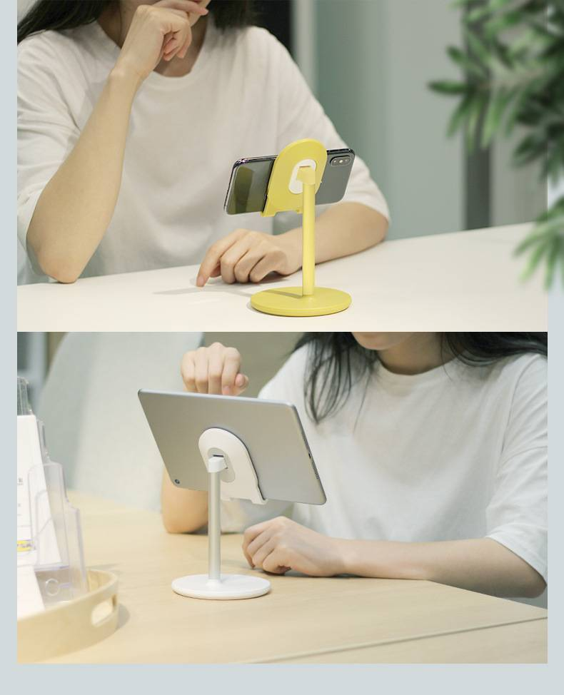 Telefonständer für den Schreibtisch, Handyständer, verstellbarer Schreibtisch-Telefonhalter, Tablet-Halter, Telefondock_voghion.com