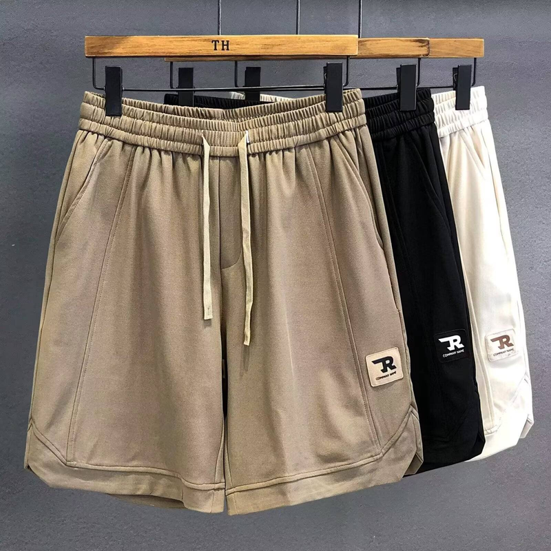 "Men's Comfortable Loungewear Shorts Soft Polyester Casual Summer Shorts With Drawstring Pockets Lightweight Breathable Streetwear For Teens Adults_voghion.com