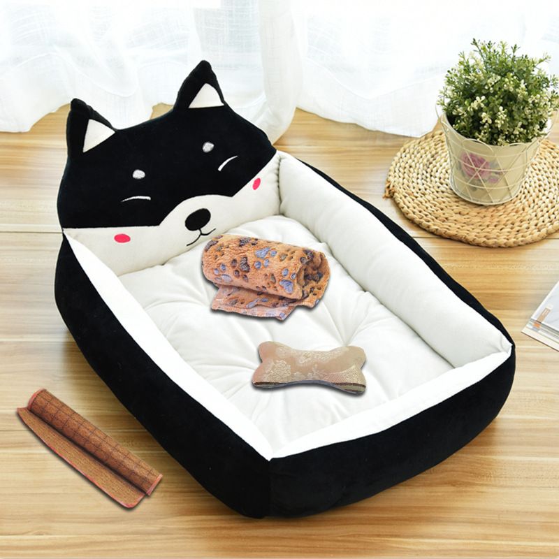 All-Season Universal Large And Small Dogs Internet Celebrity Cartoon Bed Dog Mat Cat House Pet Supplies_voghion.com
