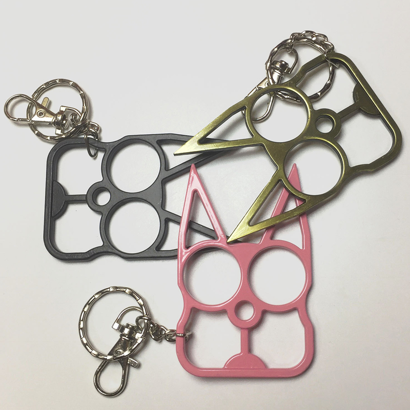 SportLife Cute Portable Cats Ανοιχτήρι Μπρελόκ Κατσαβίδι Self Defense Holder Key_voghion.com