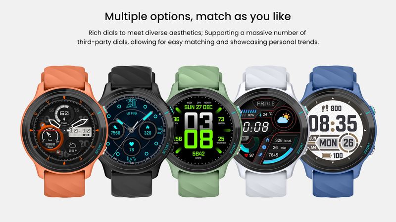 Montre intelligente européenne et américaine Z123, grand écran de 1,52 pouce, appel Bluetooth longue portée, contrôle de santé, montre de sport_voghion.com