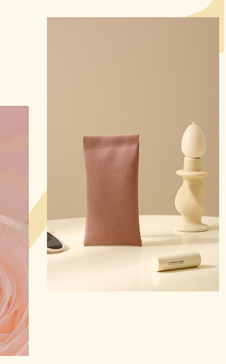 Multi-Purpose Organizer Pouch - Portable Cable & Earphone Storage Bag With Auto-Closure For Sunglasses Cosmetics & Small Accessories_voghion.com